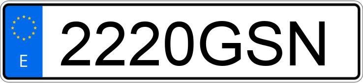 Numer rejestracyjny 2220GSN posiada LAND ROVER RANGE ROVER SPORT Numer rejestracyjny 2220GSN posiada LAND ROVER RANGE ROVER SPORT