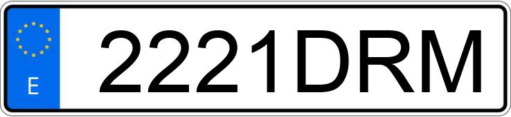 Numer rejestracyjny 2221DRM posiada NISSAN MICRA Numer rejestracyjny 2221DRM posiada NISSAN MICRA