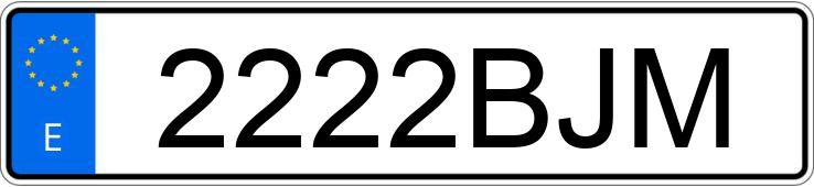 Numer rejestracyjny 2222BJM posiada MERCEDES C (203) Numer rejestracyjny 2222BJM posiada MERCEDES C (203)