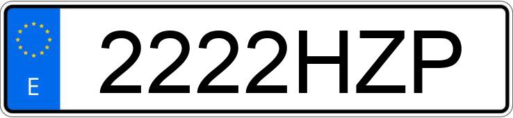 Numer rejestracyjny 2222HZP posiada PEUGEOT 508