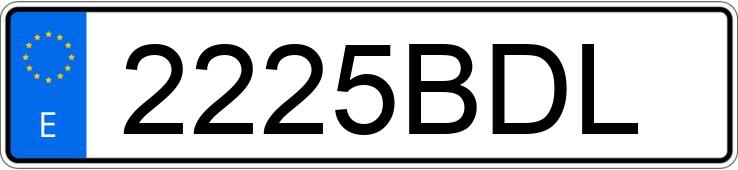 Numer rejestracyjny 2225BDL posiada VOLKSWAGEN PASSAT