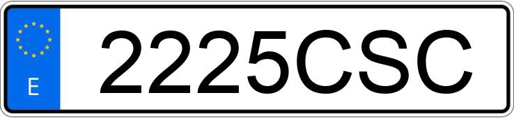 Numer rejestracyjny 2225CSC posiada NISSAN ALMERA Numer rejestracyjny 2225CSC posiada NISSAN ALMERA