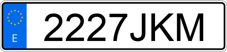 Numer rejestracyjny 2227JKM posiada OPEL VIVARO Numer rejestracyjny 2227JKM posiada OPEL VIVARO