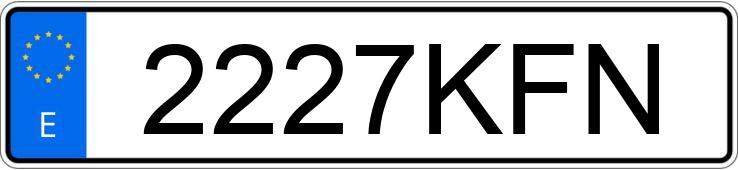 Numer rejestracyjny 2227KFN posiada MERCEDES GLC (253) Numer rejestracyjny 2227KFN posiada MERCEDES GLC (253)