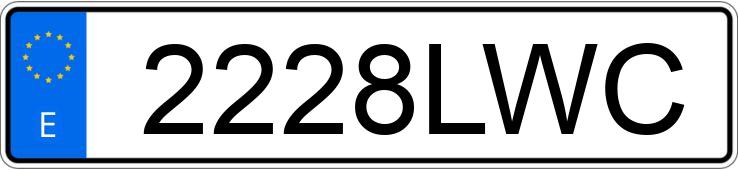 Numer rejestracyjny 2228LWC posiada PEUGEOT 208 Numer rejestracyjny 2228LWC posiada PEUGEOT 208