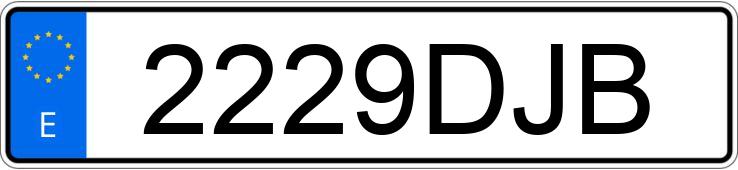 Numer rejestracyjny 2229DJB posiada MERCEDES M (163-164)