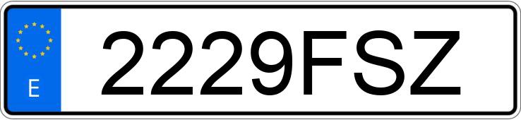 Numer rejestracyjny 2229FSZ posiada AUDI A6 ALLROAD QUATTRO