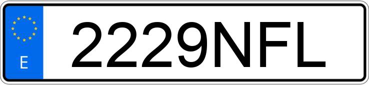 Numer rejestracyjny 2229NFL posiada VOLKSWAGEN TAIGO