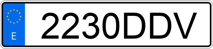 Numer rejestracyjny 2230DDV posiada KIA RIO Numer rejestracyjny 2230DDV posiada KIA RIO