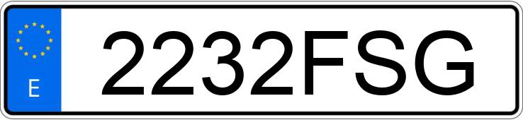 Numer rejestracyjny 2232FSG posiada RENAULT GRAND SCENIC