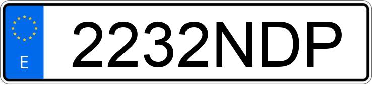 Numer rejestracyjny 2232NDP posiada OPEL COMBO