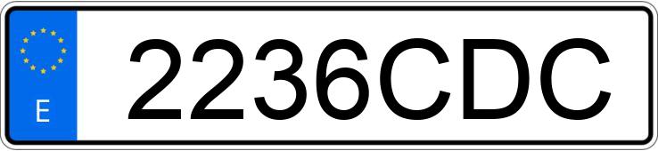Numer rejestracyjny 2236CDC posiada AUDI A3 Numer rejestracyjny 2236CDC posiada AUDI A3