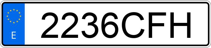 Numer rejestracyjny 2236CFH posiada VOLKSWAGEN POLO Numer rejestracyjny 2236CFH posiada VOLKSWAGEN POLO