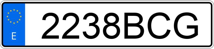 Numer rejestracyjny 2238BCG posiada VOLKSWAGEN GOLF Numer rejestracyjny 2238BCG posiada VOLKSWAGEN GOLF