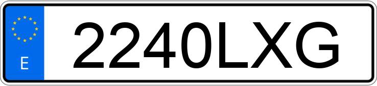 Numer rejestracyjny 2240LXG posiada KIA RIO Numer rejestracyjny 2240LXG posiada KIA RIO