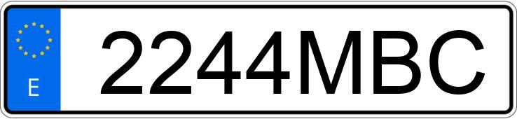 Numer rejestracyjny 2244MBC posiada OPEL COMBO Numer rejestracyjny 2244MBC posiada OPEL COMBO