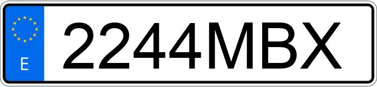 Numer rejestracyjny 2244MBX posiada MERCEDES AMG GT (290) Numer rejestracyjny 2244MBX posiada MERCEDES AMG GT (290)