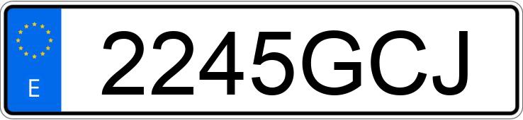 Numer rejestracyjny 2245GCJ posiada OPEL CORSA Numer rejestracyjny 2245GCJ posiada OPEL CORSA