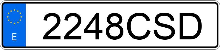 Numer rejestracyjny 2248CSD posiada SEAT LEON Numer rejestracyjny 2248CSD posiada SEAT LEON