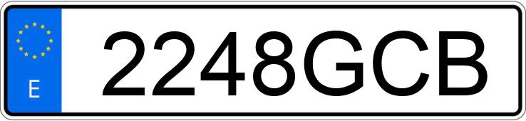 Il numero di registrazione 2248GCB ha SEAT LEON Il numero di registrazione 2248GCB ha SEAT LEON