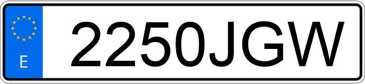 Numer rejestracyjny 2250JGW posiada PORSCHE PANAMERA Numer rejestracyjny 2250JGW posiada PORSCHE PANAMERA