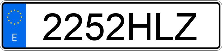 Numer rejestracyjny 2252HLZ posiada VOLKSWAGEN POLO Numer rejestracyjny 2252HLZ posiada VOLKSWAGEN POLO