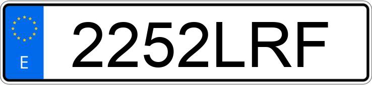 Numer rejestracyjny 2252LRF posiada OPEL CROSSLAND