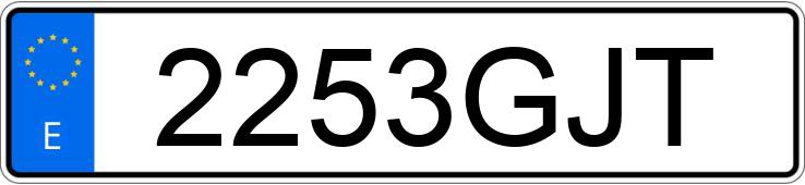 Numer rejestracyjny 2253GJT posiada FORD TRANSIT Numer rejestracyjny 2253GJT posiada FORD TRANSIT