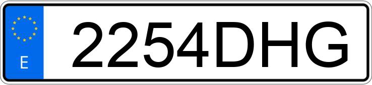 Numer rejestracyjny 2254DHG posiada BMW SERIE 3 Numer rejestracyjny 2254DHG posiada BMW SERIE 3