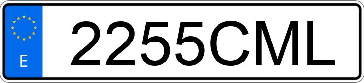 Numer rejestracyjny 2255CML posiada SEAT TOLEDO