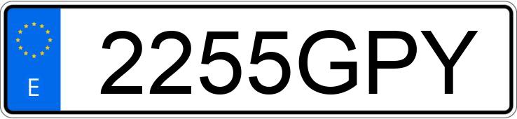 Numer rejestracyjny 2255GPY posiada AUDI Q5 Numer rejestracyjny 2255GPY posiada AUDI Q5