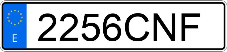 Numer rejestracyjny 2256CNF posiada VOLKSWAGEN GOLF Numer rejestracyjny 2256CNF posiada VOLKSWAGEN GOLF