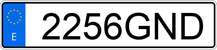 Numer rejestracyjny 2256GND posiada BMW Z4 Numer rejestracyjny 2256GND posiada BMW Z4