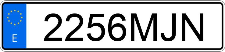 Numer rejestracyjny 2256MJN posiada RENAULT KANGOO Numer rejestracyjny 2256MJN posiada RENAULT KANGOO