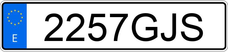 Numer rejestracyjny 2257GJS posiada VOLKSWAGEN PASSAT Numer rejestracyjny 2257GJS posiada VOLKSWAGEN PASSAT