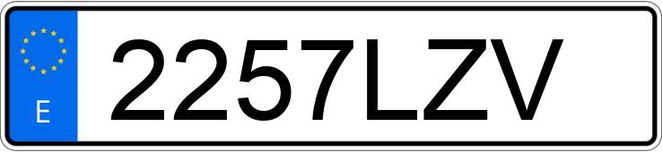 Numer rejestracyjny 2257LZV posiada CITROEN BERLINGO Numer rejestracyjny 2257LZV posiada CITROEN BERLINGO