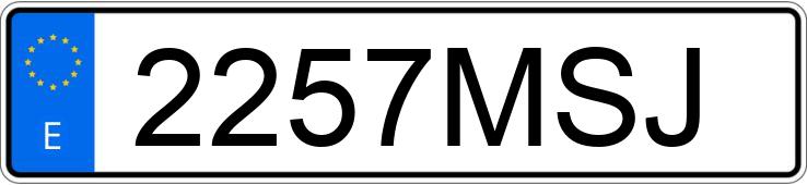 Numer rejestracyjny 2257MSJ posiada MERCEDES CLA (117) 45 AMG 4MATIC EDITION 1