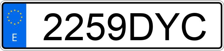 Numer rejestracyjny 2259DYC posiada BMW SERIE 5 Numer rejestracyjny 2259DYC posiada BMW SERIE 5