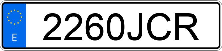 Numer rejestracyjny 2260JCR posiada DACIA SANDERO Numer rejestracyjny 2260JCR posiada DACIA SANDERO