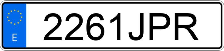 Numer rejestracyjny 2261JPR posiada RENAULT CAPTUR Numer rejestracyjny 2261JPR posiada RENAULT CAPTUR