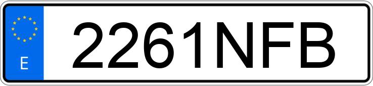 Numer rejestracyjny 2261NFB posiada VOLKSWAGEN T-ROC