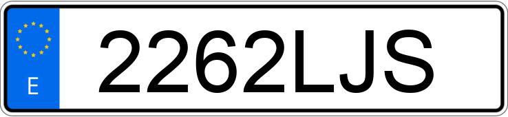 Numer rejestracyjny 2262LJS posiada RENAULT KANGOO Numer rejestracyjny 2262LJS posiada RENAULT KANGOO