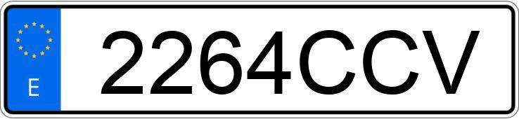 Numer rejestracyjny 2264CCV posiada HYUNDAI COUPE