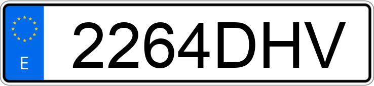 Numer rejestracyjny 2264DHV posiada VOLKSWAGEN GOLF Numer rejestracyjny 2264DHV posiada VOLKSWAGEN GOLF