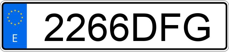 Numer rejestracyjny 2266DFG posiada SUZUKI JIMNY Numer rejestracyjny 2266DFG posiada SUZUKI JIMNY