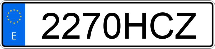 Numer rejestracyjny 2270HCZ posiada PEUGEOT 3008 Numer rejestracyjny 2270HCZ posiada PEUGEOT 3008