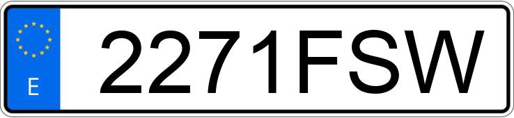 Numer rejestracyjny 2271FSW posiada MERCEDES B (245)