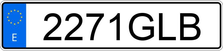 Numer rejestracyjny 2271GLB posiada RENAULT CLIO