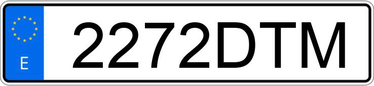 Numer rejestracyjny 2272DTM posiada MAZDA MAZDA6 SPORTIVE CRTD 2.0 143