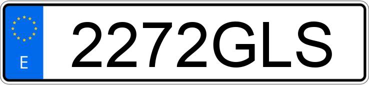 Numer rejestracyjny 2272GLS posiada FORD TRANSIT